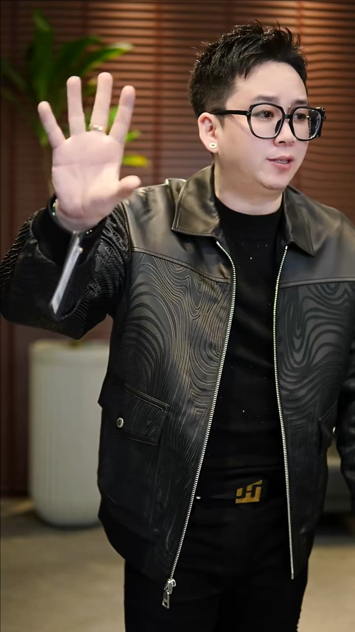 52码（140-155斤）拼皮 款夹克