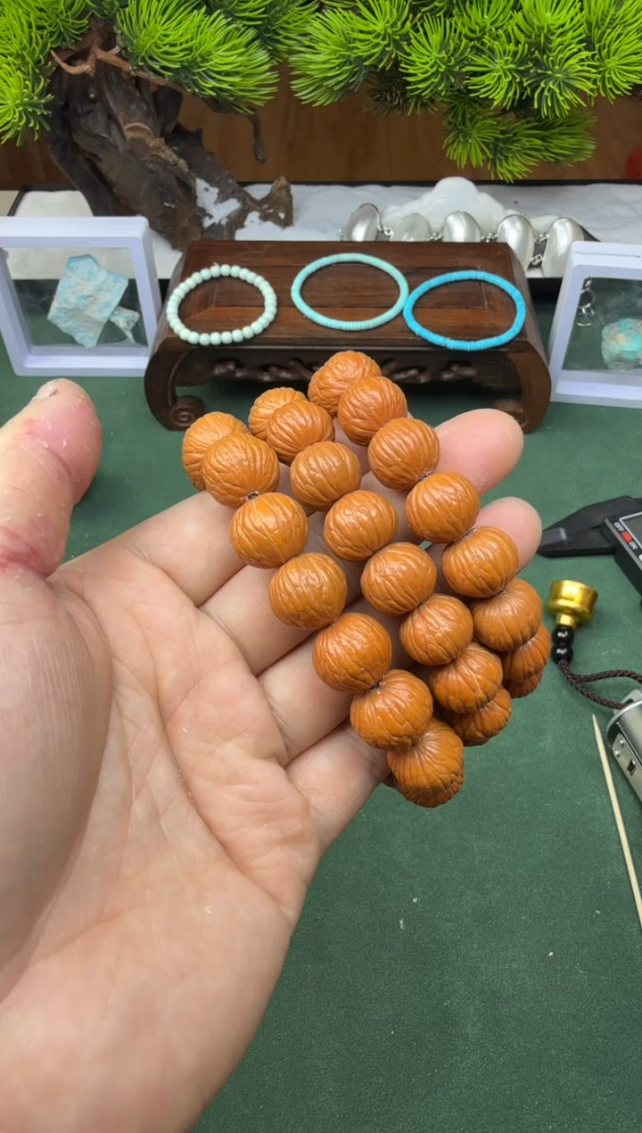 手串猴头核桃猴头土豪15~16单圈