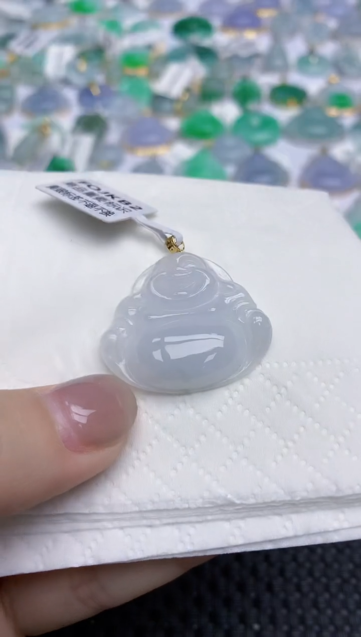 【闪购商品】翡翠颈饰未镶嵌天然翡翠A货
