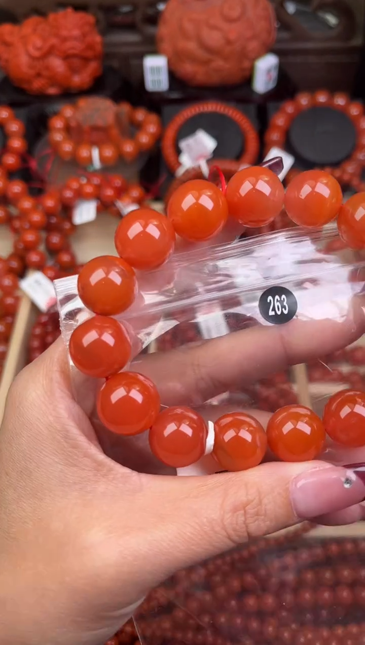 【闪购商品】南红玛瑙珠宝奇石未镶嵌263-15+