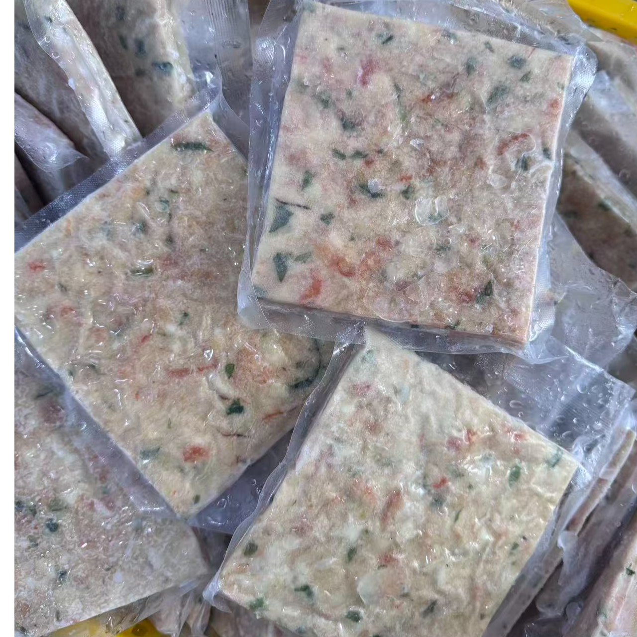 虾饼 鲜冻发货 次日达  顺丰快递 厦门发货 200g/包