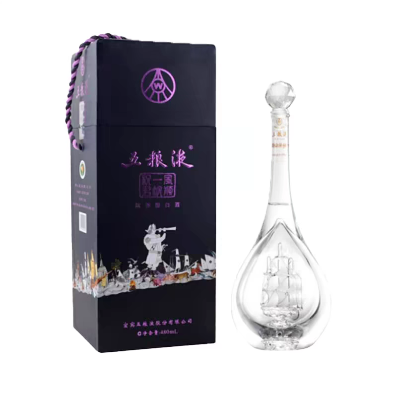 五粮液【儒商酒库专属】一帆风顺 52度480ml*1瓶浓香型白酒