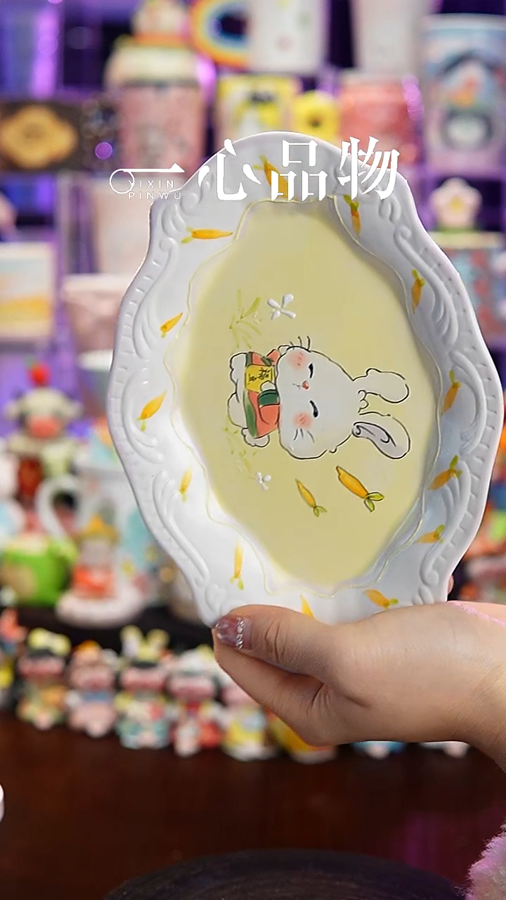 杯子瓷S11景德镇手工手绘杯子摆件