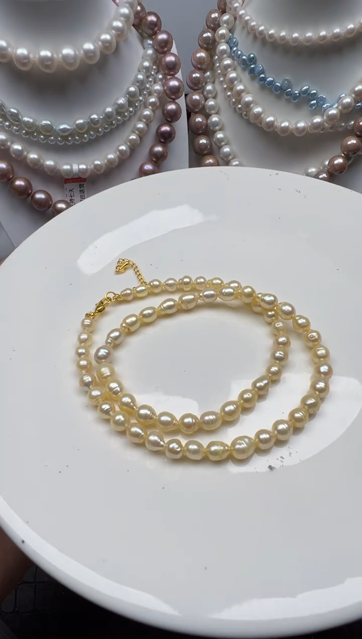 【闪购商品】淡水珍珠颈饰未镶嵌1