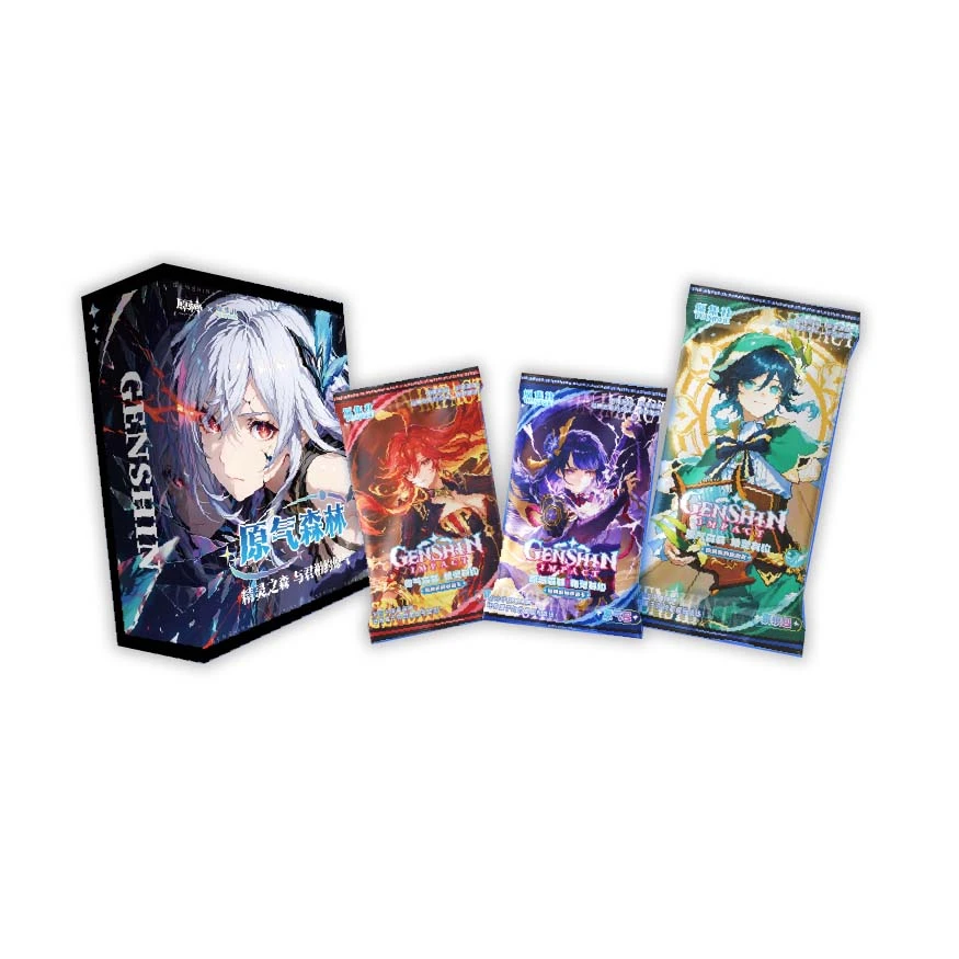 小醒【新人浮浮】原气森林-精灵有约原神收藏卡 默认代拆（默认代拆）