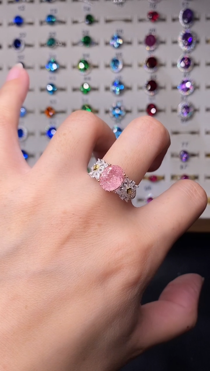 5克拉碧玺（处理）欧美风戒指（15号活口）