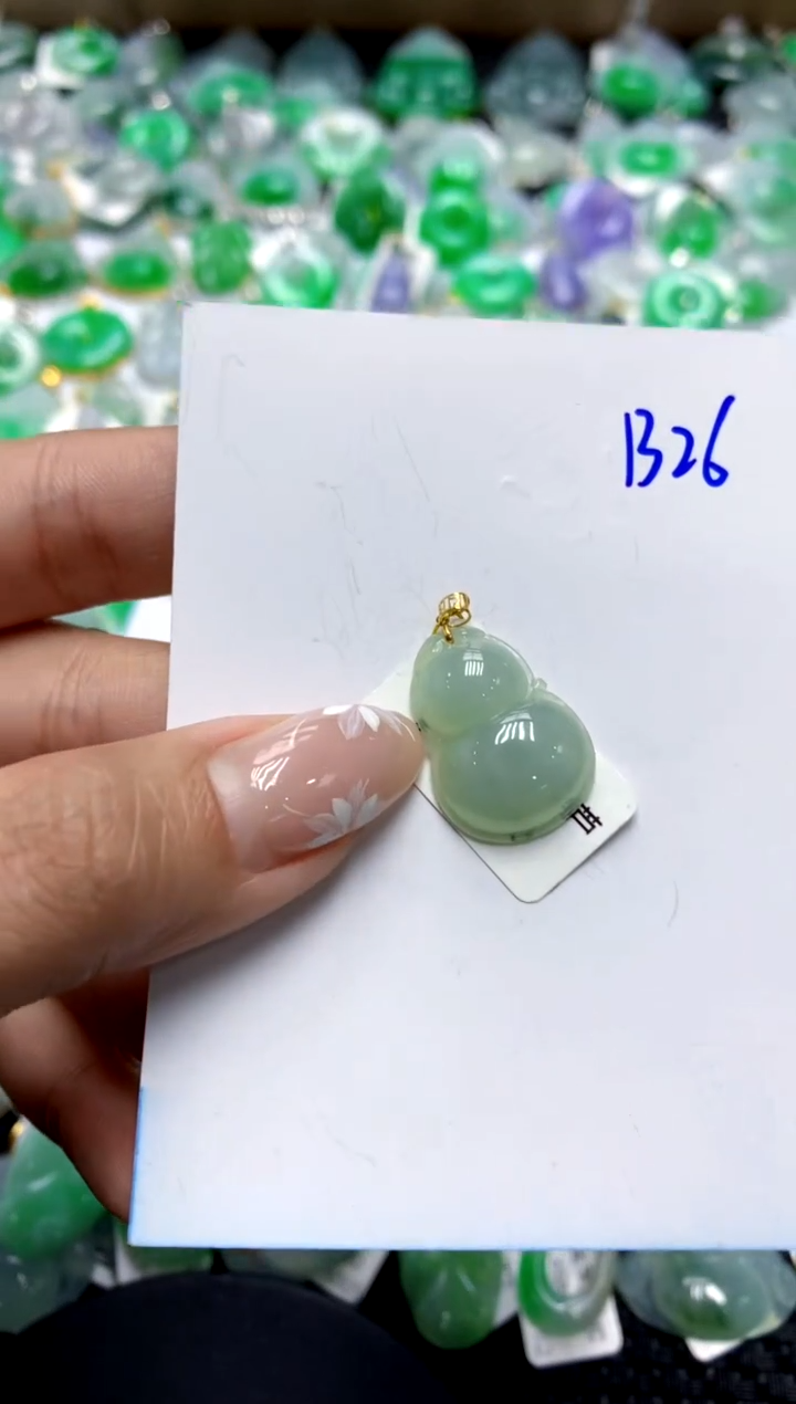 【闪购商品】翡翠颈饰18K金镶嵌111111111111