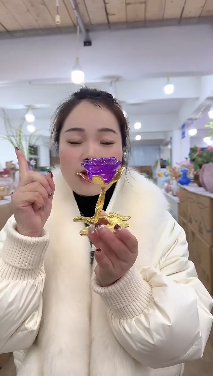 【闪购商品】琉璃迪喜花器-x-早24