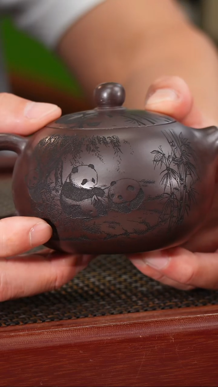 茶壶紫砂  宜兴紫砂原矿壶