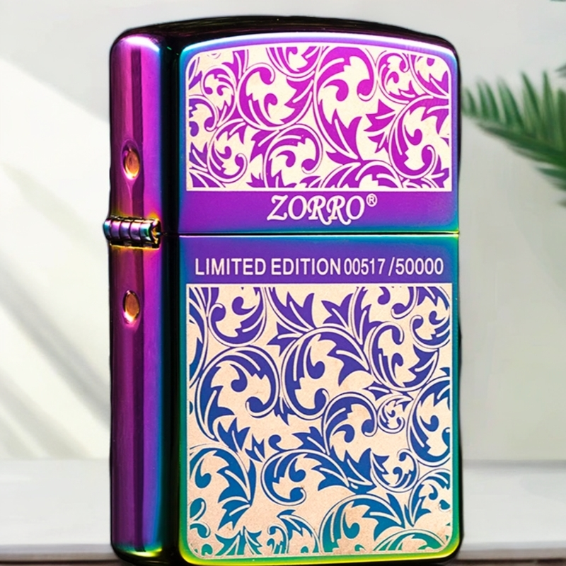 幻彩限量唐草煤油打火机