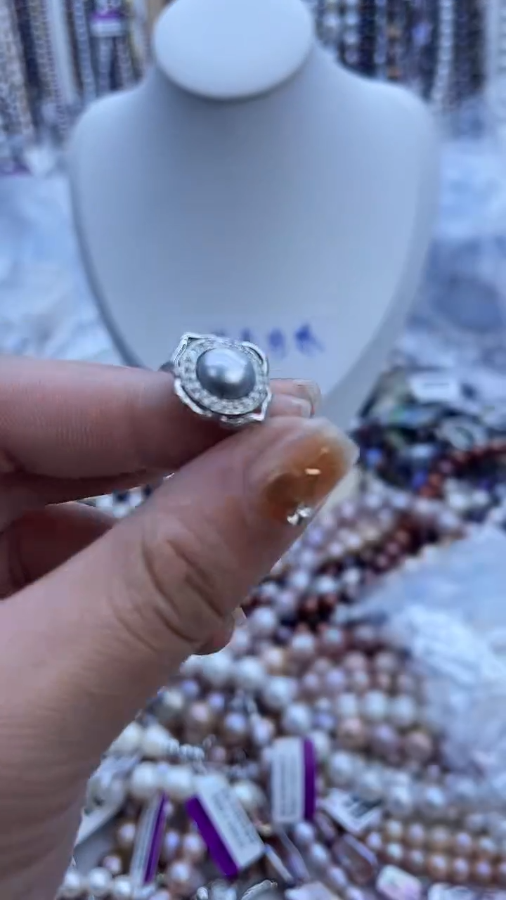 【闪购商品】淡水珍珠戒指未镶嵌909