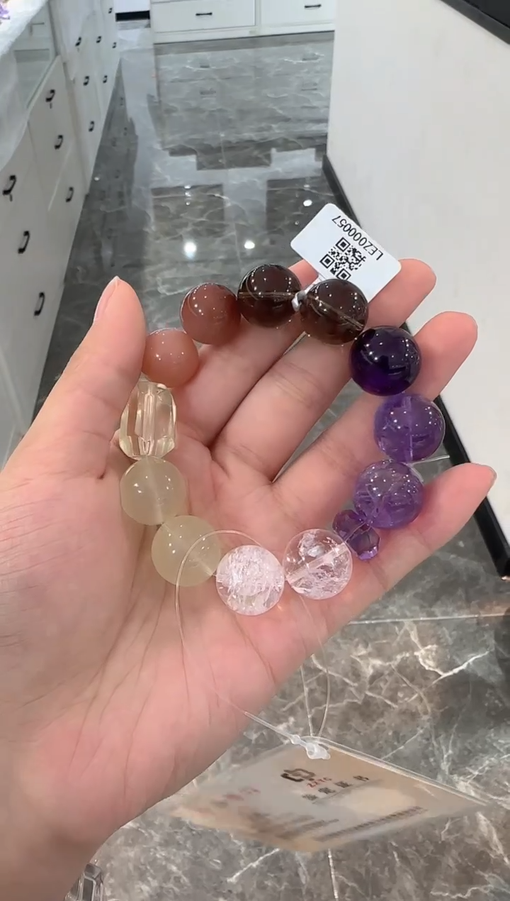 水晶手串未镶嵌手串