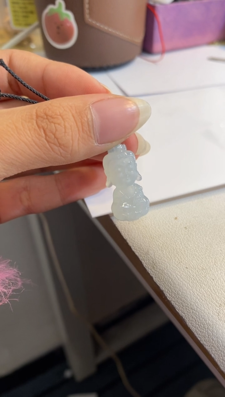 【闪购商品】翡翠颈饰未镶嵌虚空藏宝宝佛