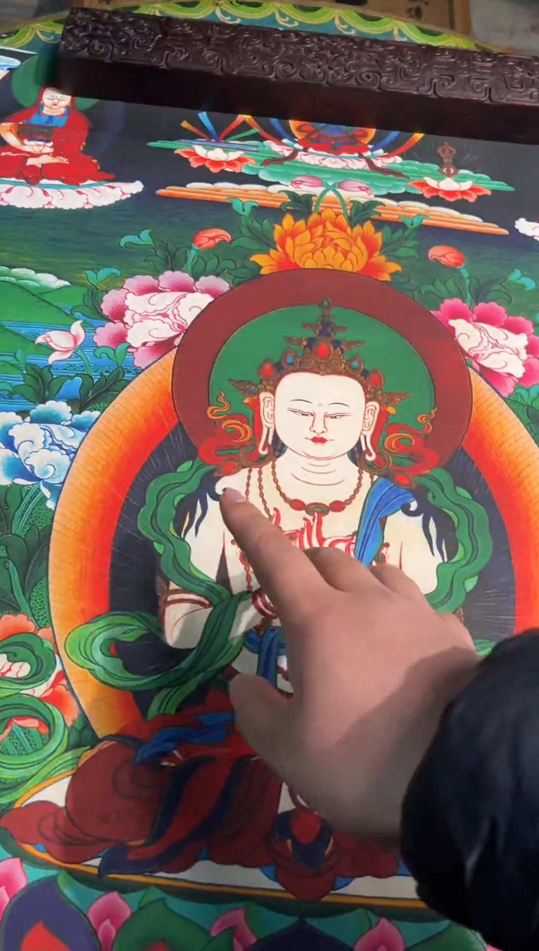 卷轴画东东唐卡tk16