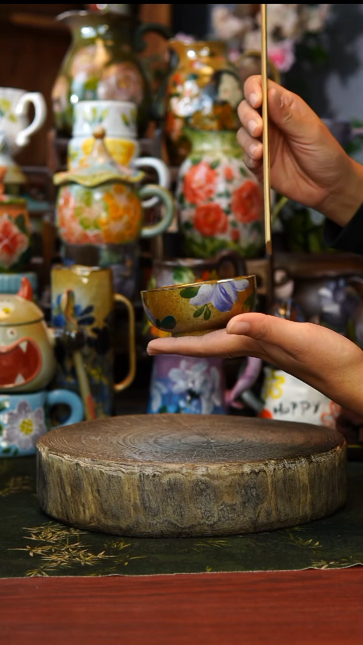 陶瓷15景德镇手工手绘釉下彩陶瓷