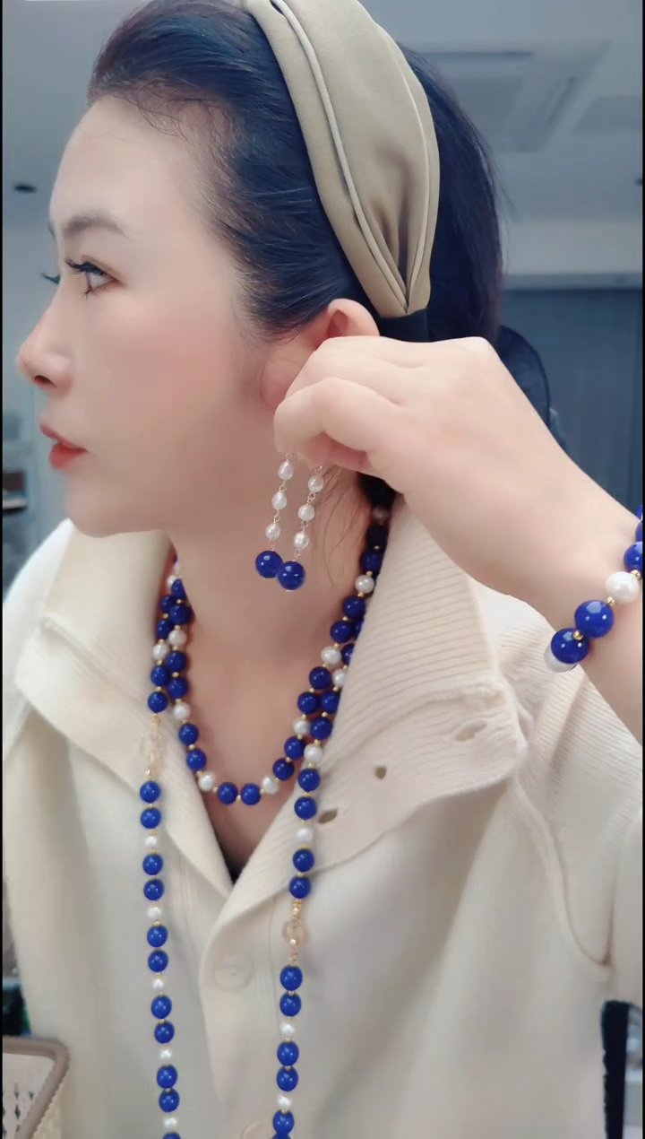 颈饰未镶嵌淡水珍珠0247耳坠