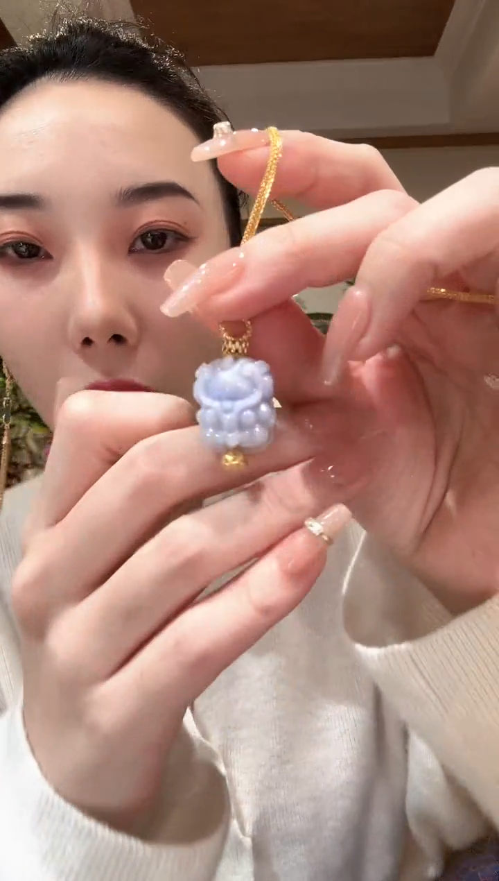 【闪购商品】翡翠颈饰未镶嵌国风