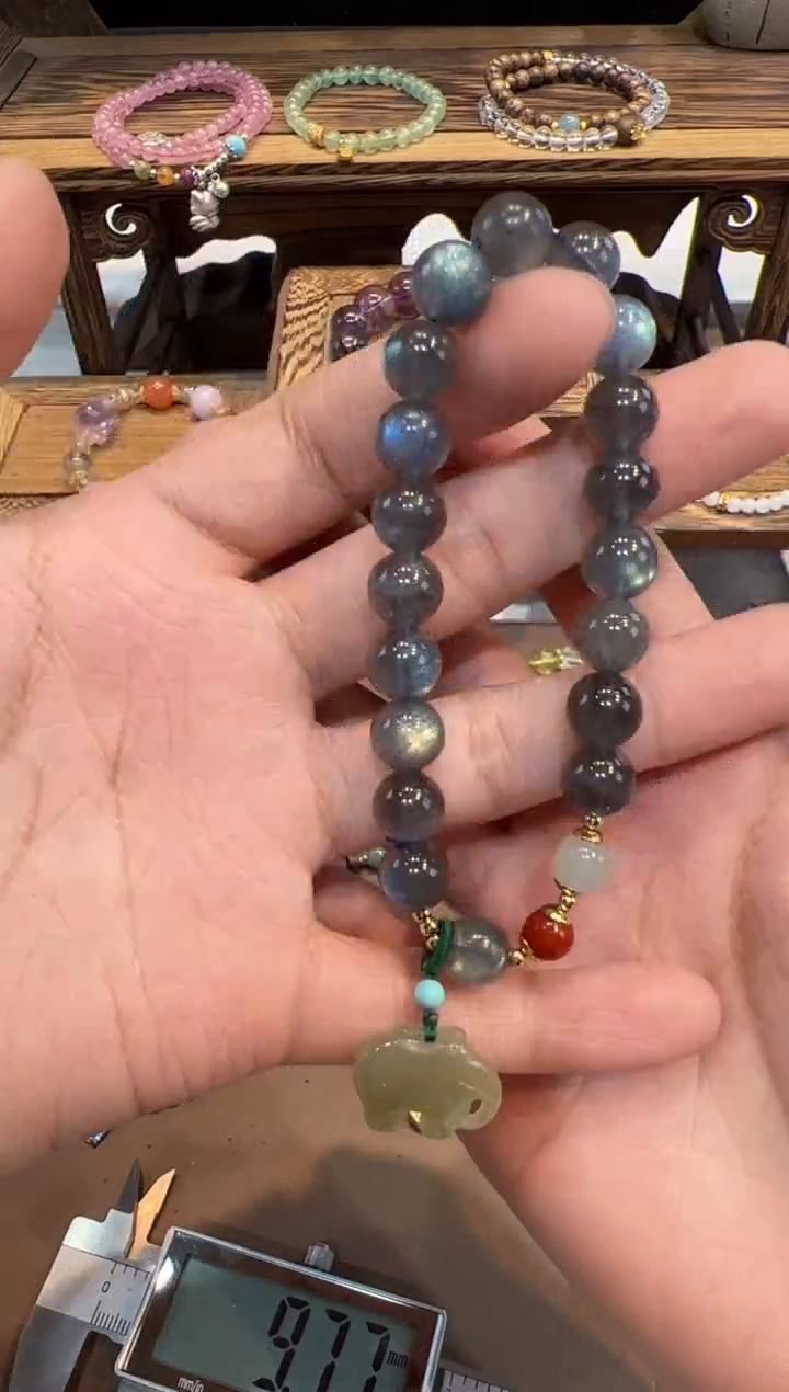 【闪购商品】长石手串未镶嵌@@手饰