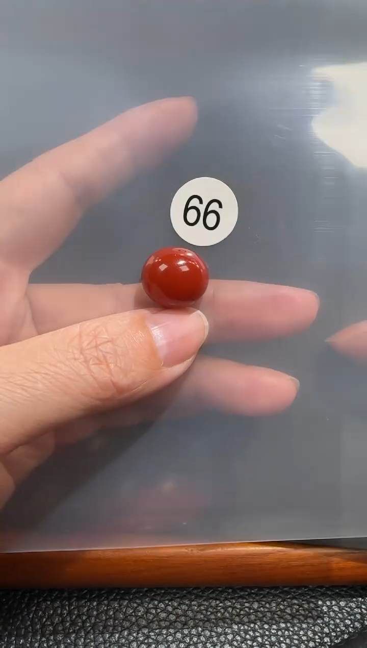 未镶嵌南红玛瑙珠宝半成品原矿无优化无胶裂玫锦红戒面