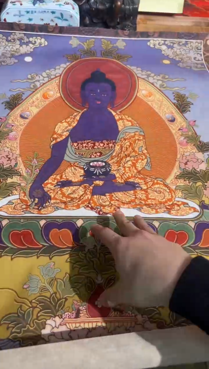 卷轴画卷轴画奥奥的唐卡