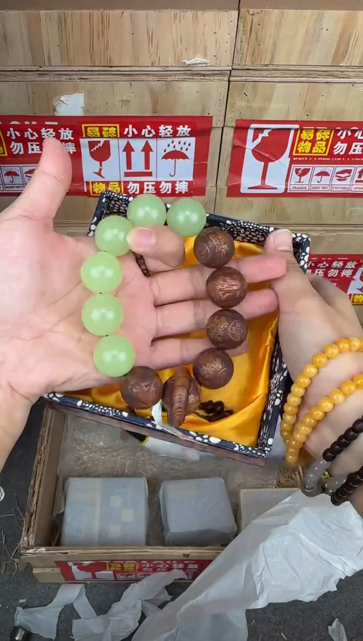翎光合文玩精品手串-无礼盒-@@ys963