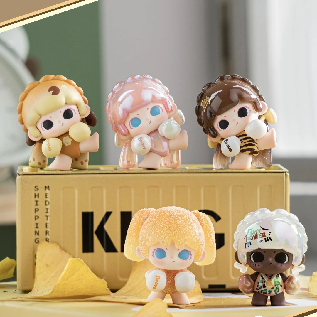 【代拆】LANCY-LULU自由是一种力量系列萌粒盲盒潮玩摆件