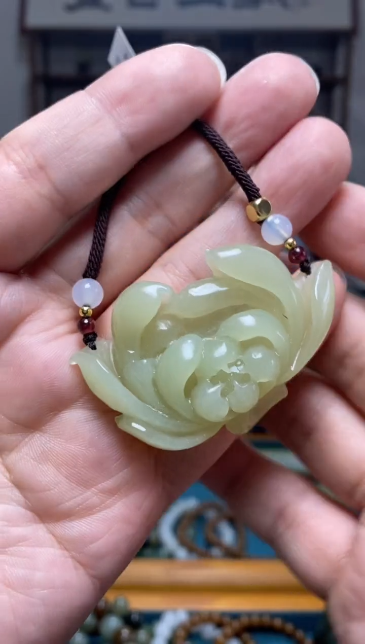 和田玉未镶嵌挂件99