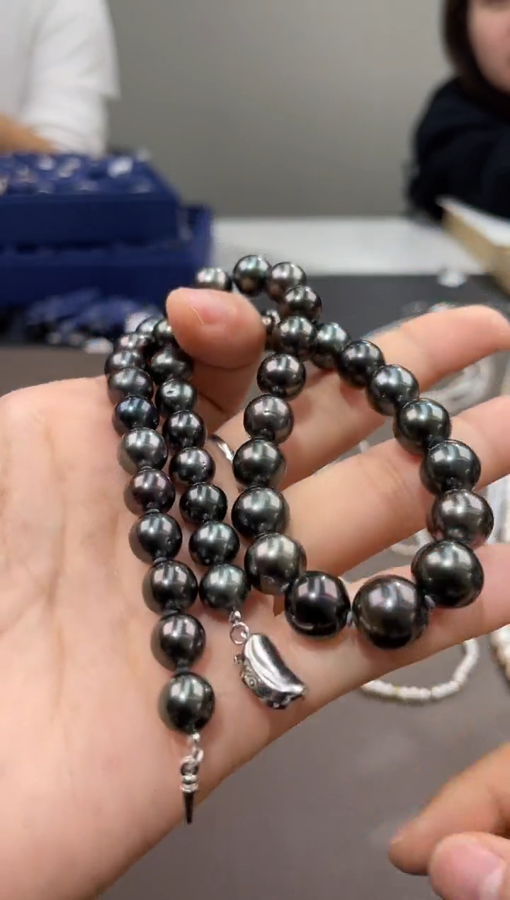 【闪购商品】海水珍珠项链/8-10mm银S925镶嵌TA0217-1148-608