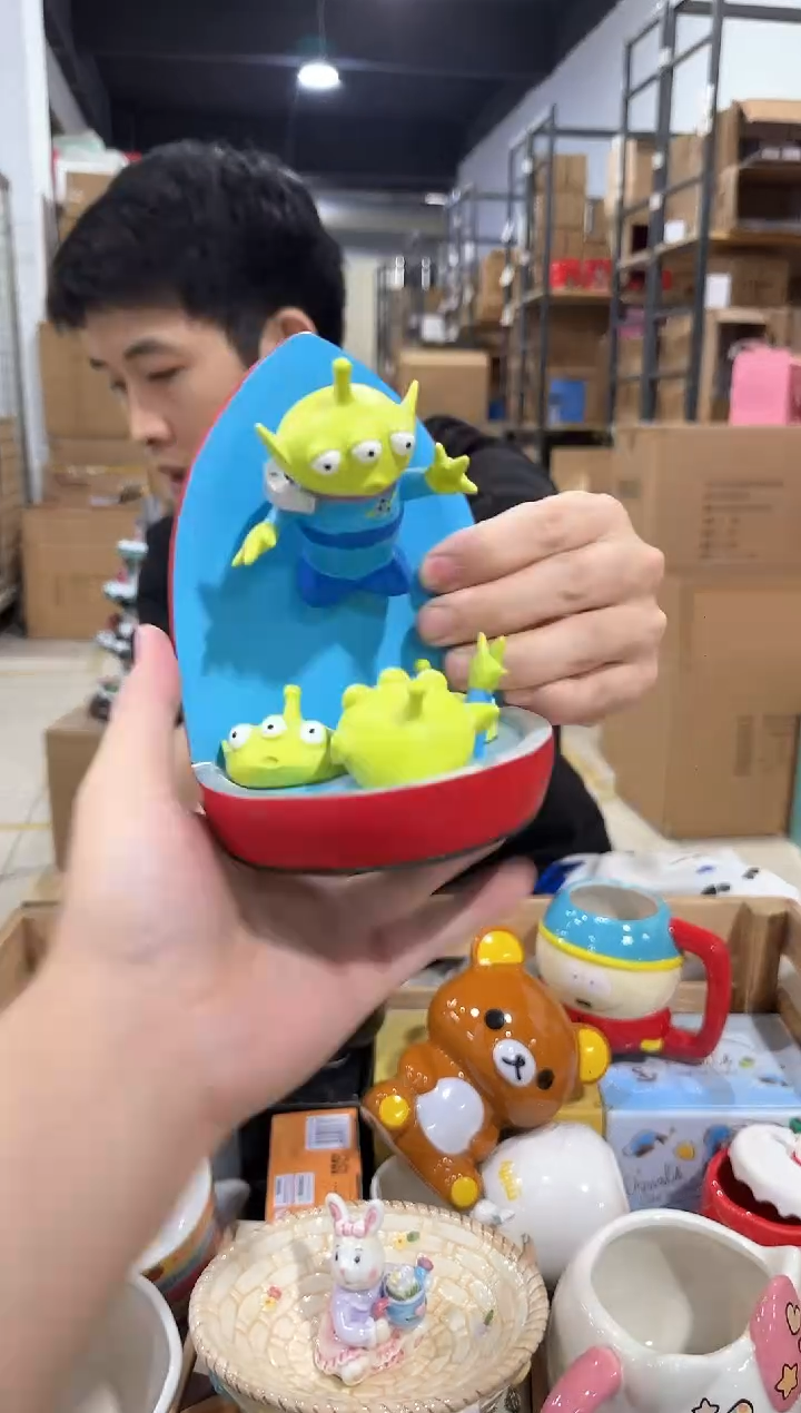 瓷片三眼仔书挡  