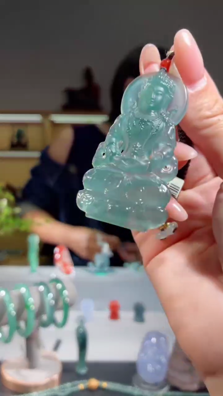 吊坠(不含链)未镶嵌翡翠度母