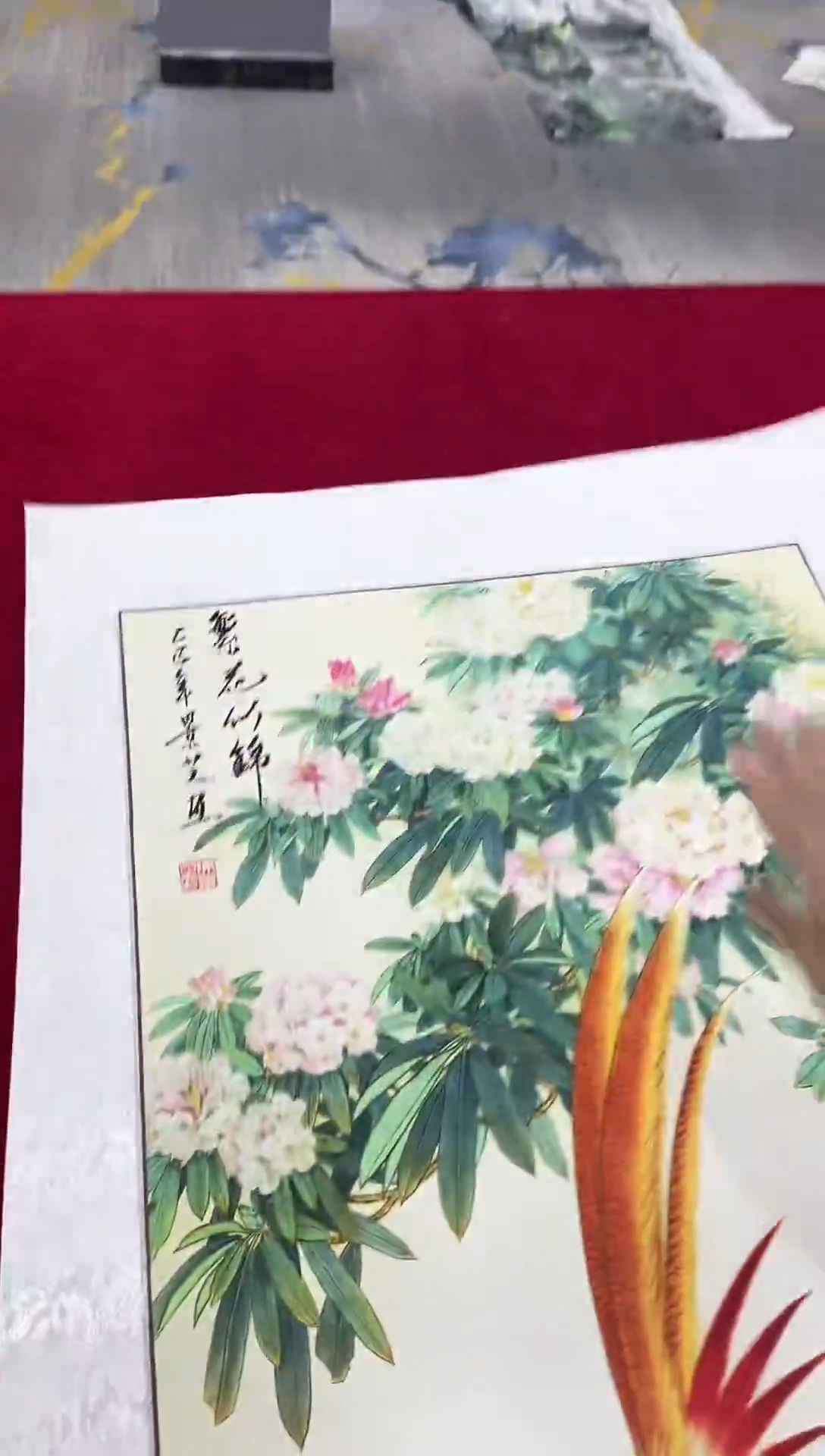 名人名画手工制作