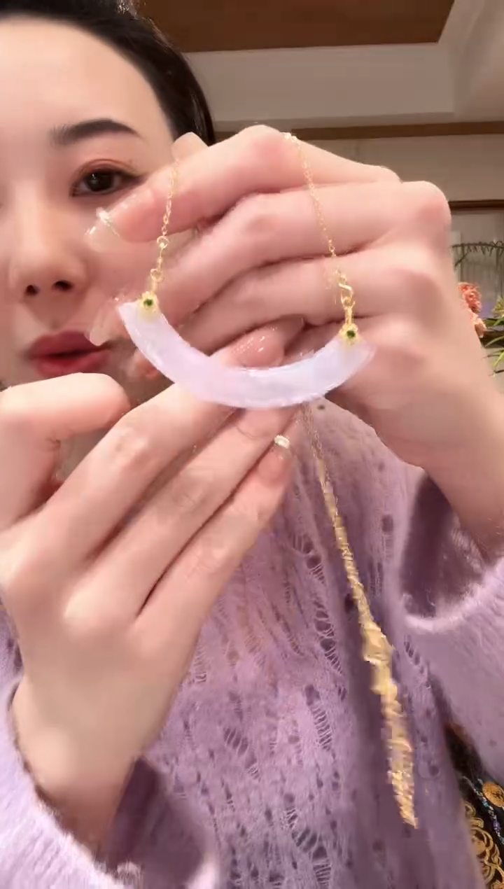 【闪购商品】翡翠颈饰未镶嵌国风