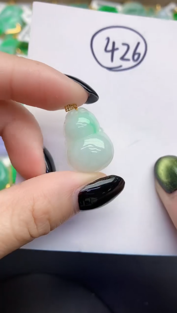 【闪购商品】翡翠颈饰18K金镶嵌00000000000
