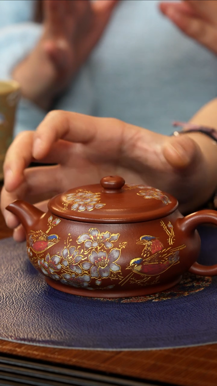 【闪购商品】紫砂茶壶ZLH 朱泥 明炉 280cc