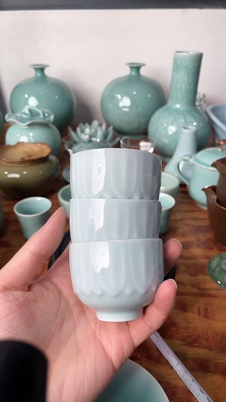 【闪购商品】3个 福利品 福利品 龙泉青瓷