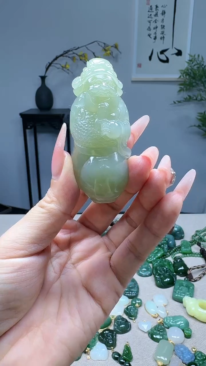 未镶嵌和田玉挂件1