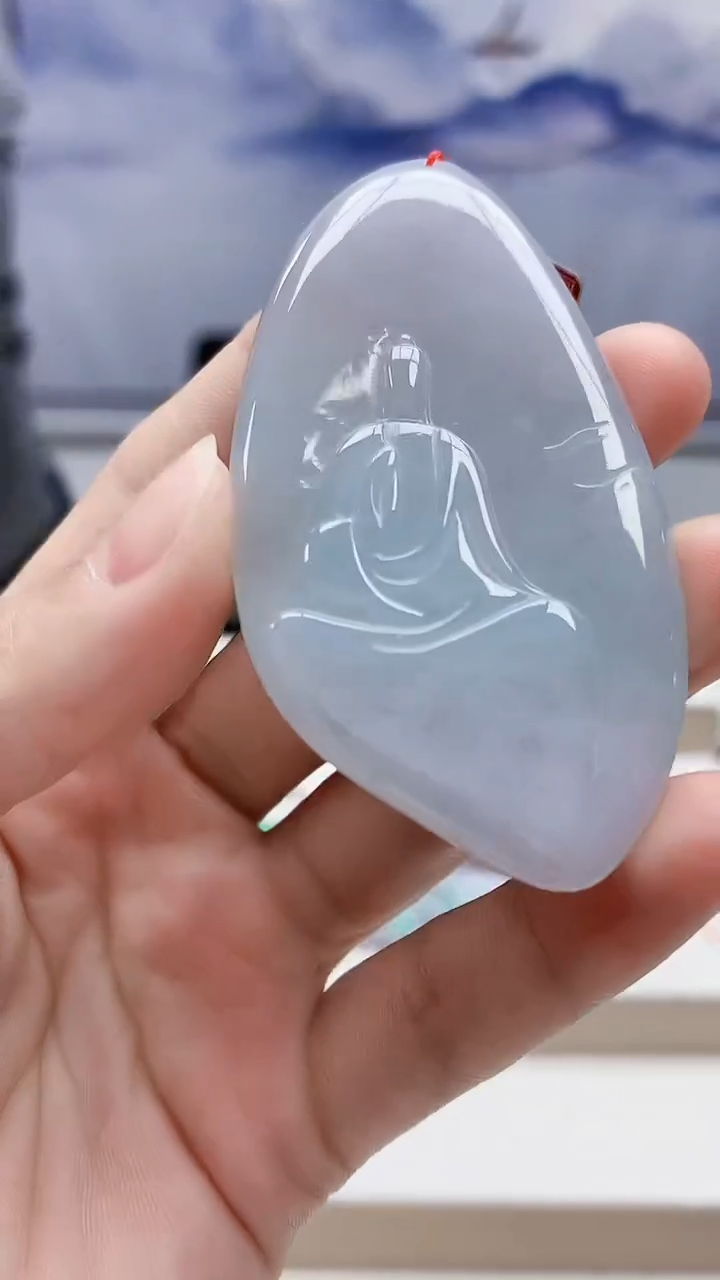 未镶嵌定制翡翠4852lr-毛货挂件24