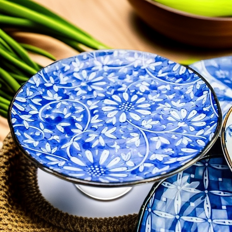 岛国进口蓝华5.0盘16.5*2cm 居家日用