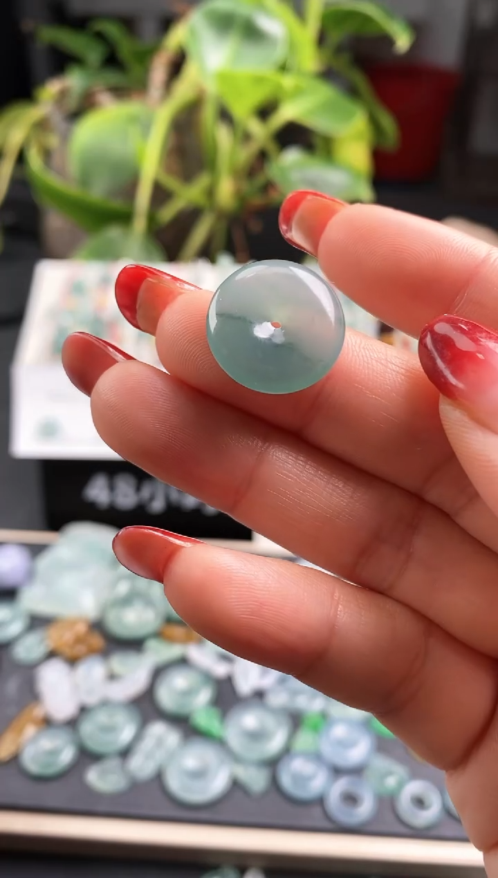 【闪购商品】翡翠散珠平安扣裸石