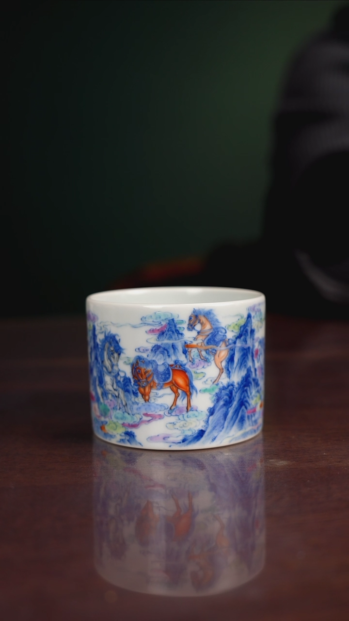 【闪购商品】空山明月新派斗彩