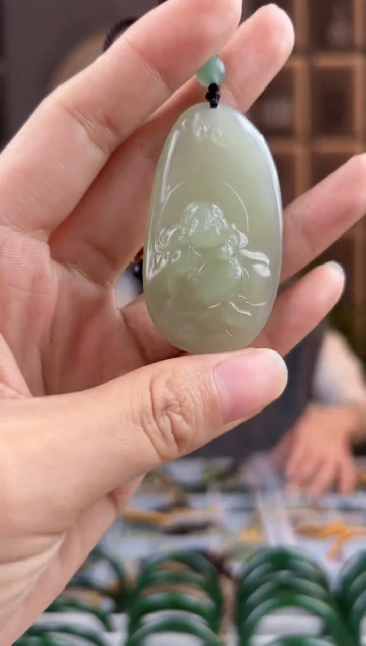 颈饰未镶嵌和田玉拍一发一，拍一发一