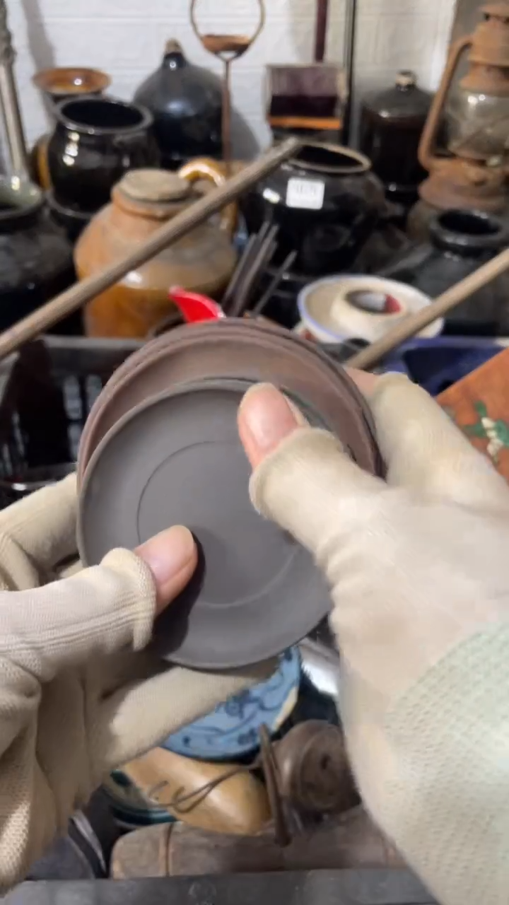 瓷片d**狼陶瓷 摆件 工艺品 孤品 看好下单   不退不换