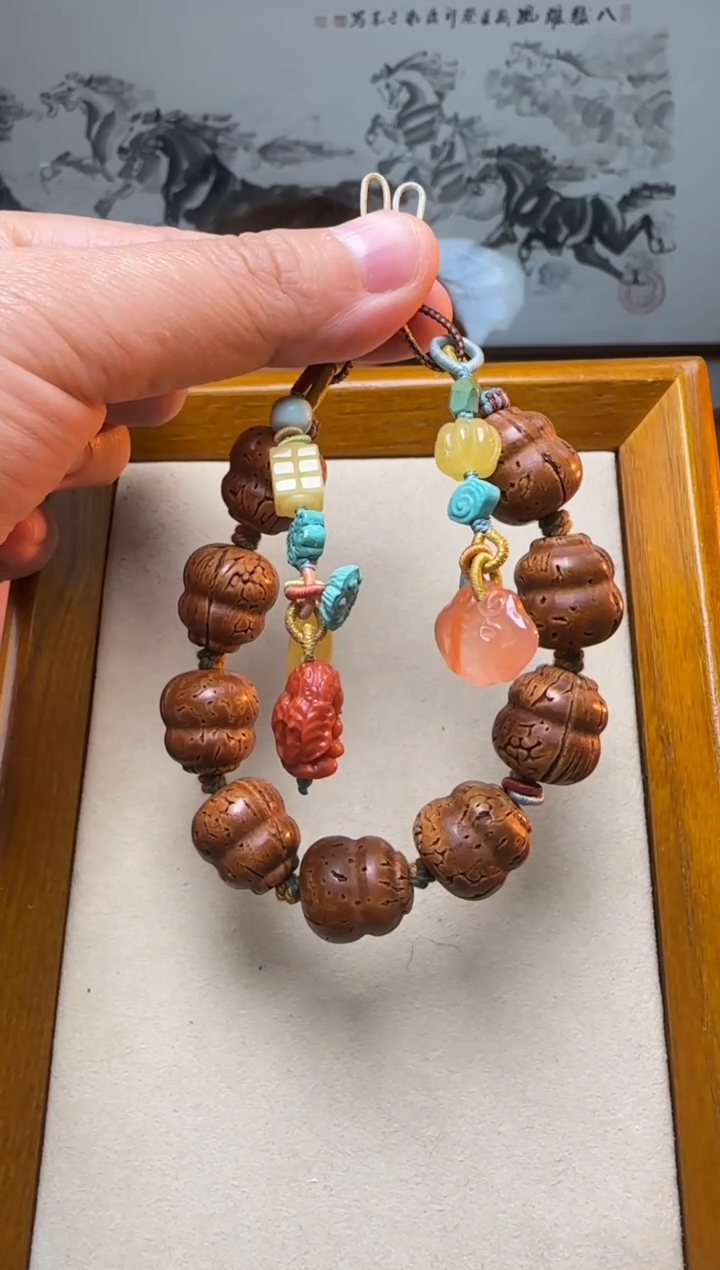 【闪购商品】桃核把件时尚百搭A1482自发