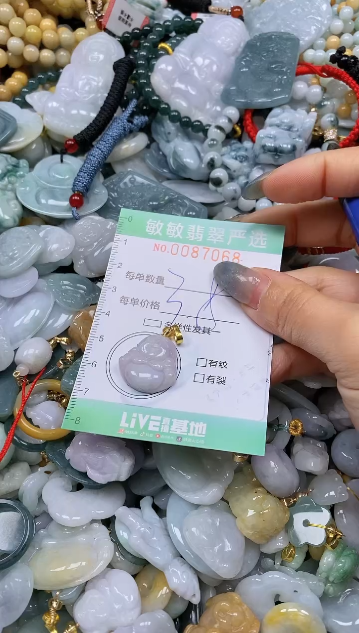 【闪购商品】翡翠颈饰未镶嵌闪购0087068