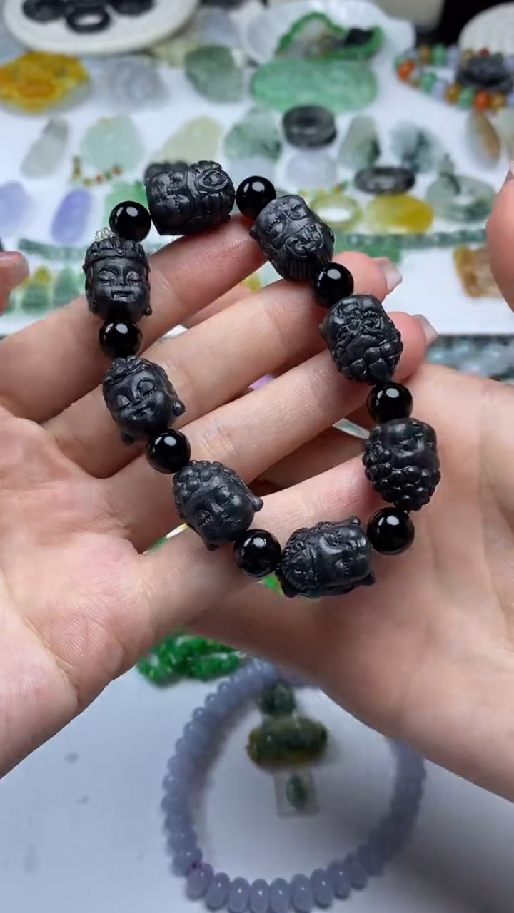 未镶嵌定制翡翠毛货定制不退不换