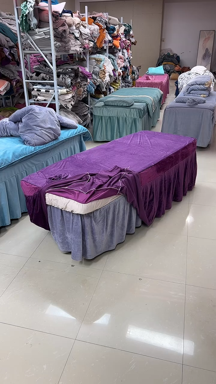 水晶绒聚酯纤维水晶绒床罩   58    买一条送一条