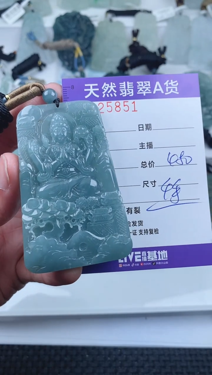 【闪购商品】翡翠颈饰未镶嵌        851