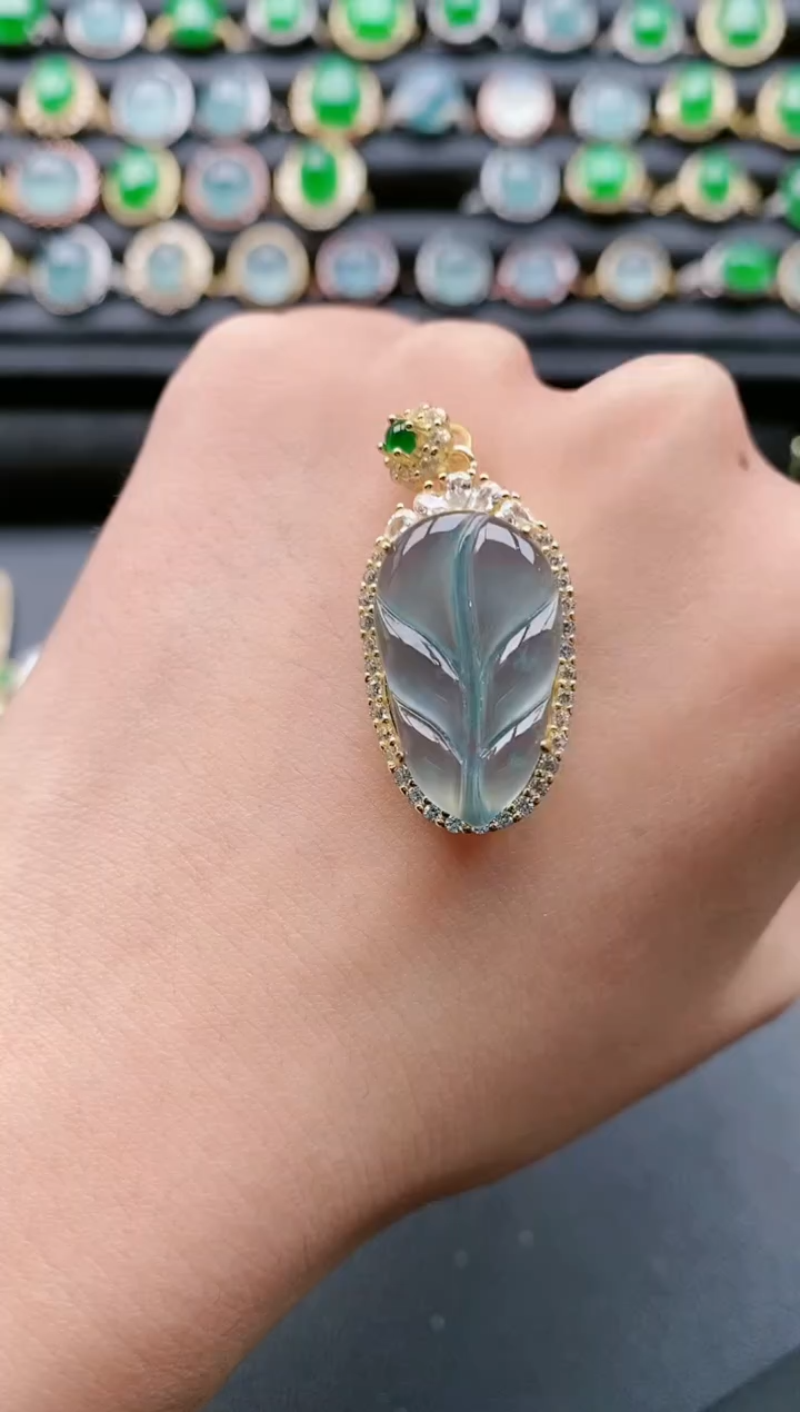 【闪购商品】翡翠戒指银S925镶嵌1111111