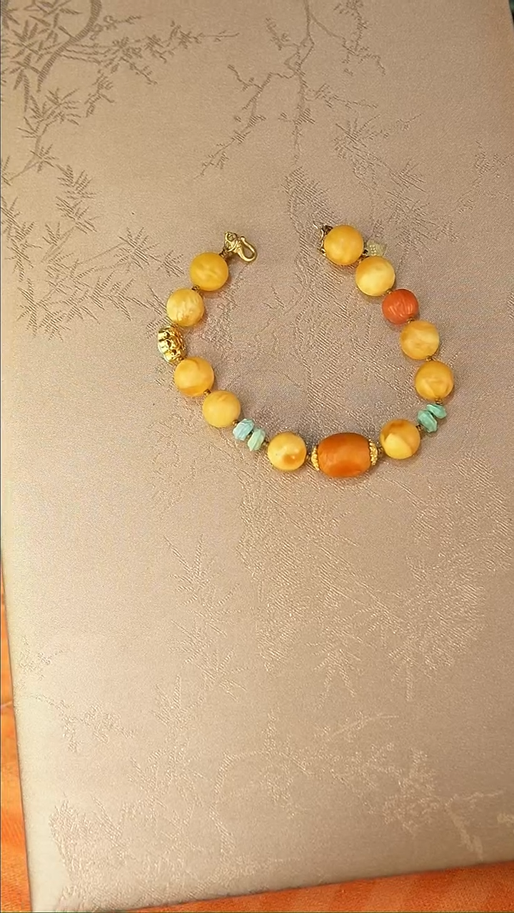 【闪购商品】琥珀手链未镶嵌手串