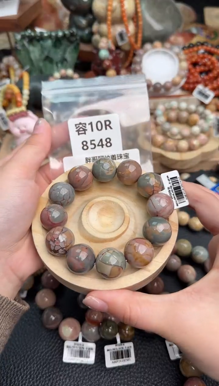 【闪购商品】石英质玉手链未镶嵌10R8548